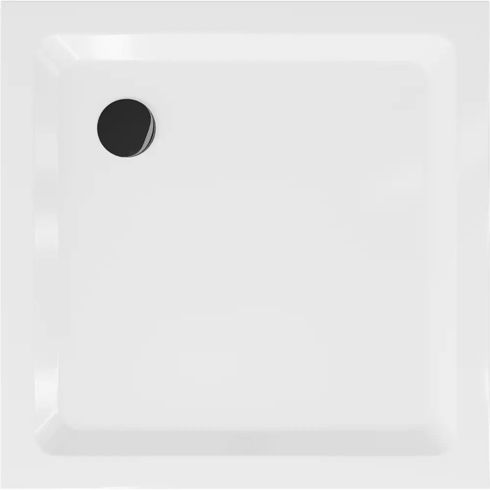 Flat dusjkar 80x80 – overflatedetalj akryl