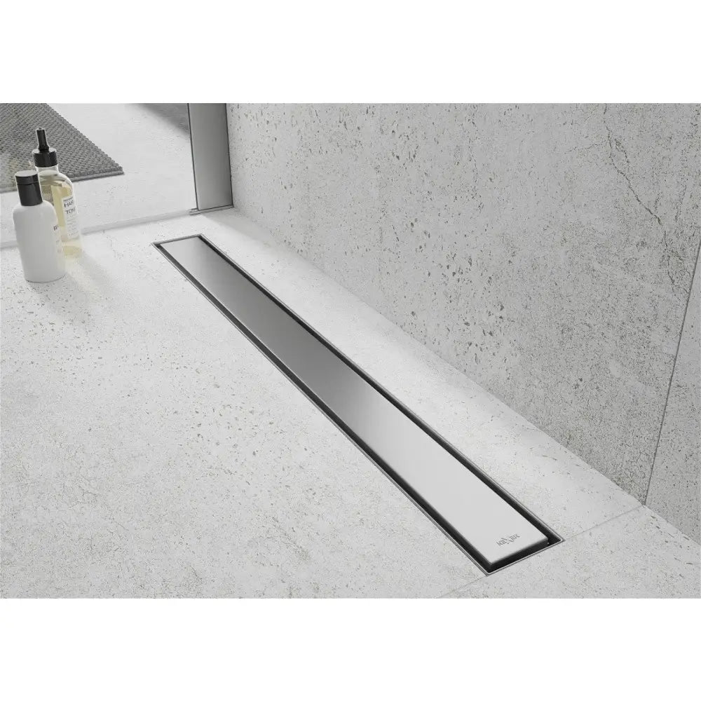 Flat M13 Lineær Avløp 2i1 90 Cm Krom - 1010090