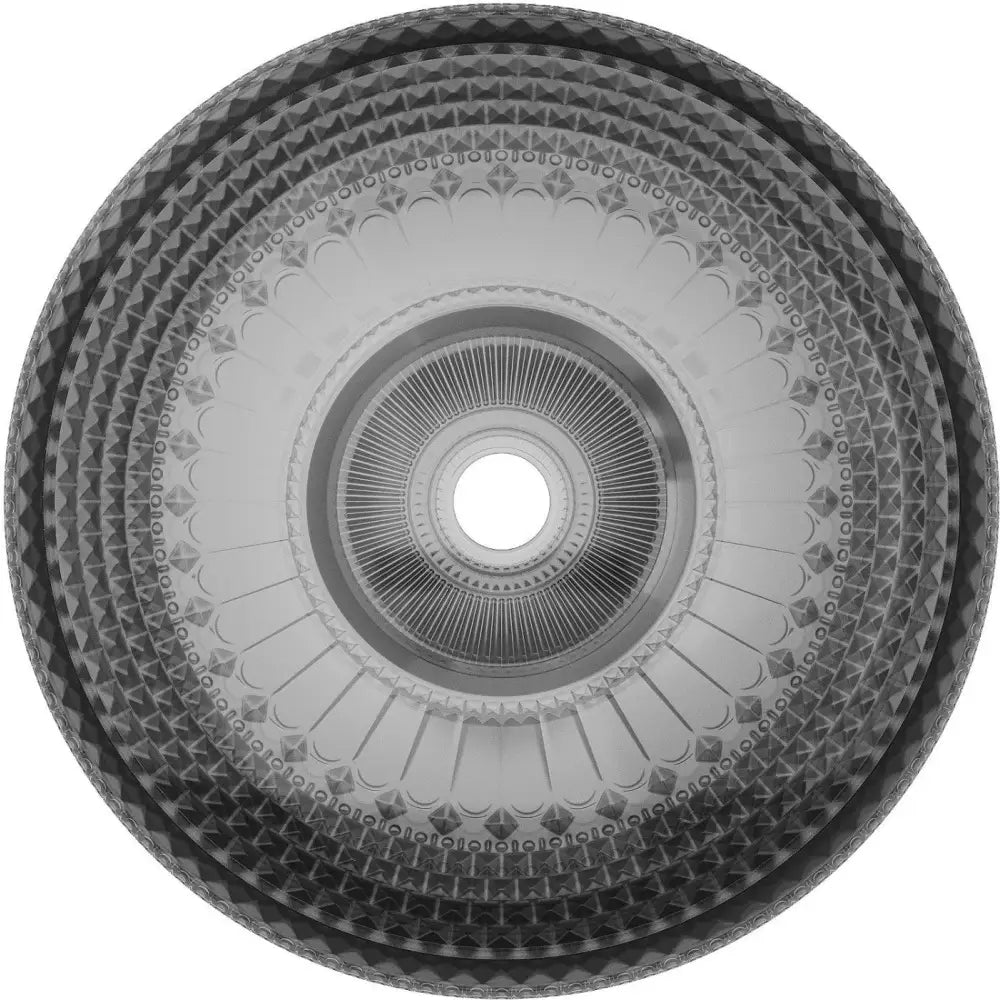 Heba Glasservant for Benkeplate 45x45 Cm Svart