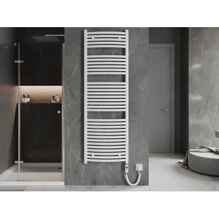 Håndkletørker Helios 1800 x 600 mm, 900 W, Hvit