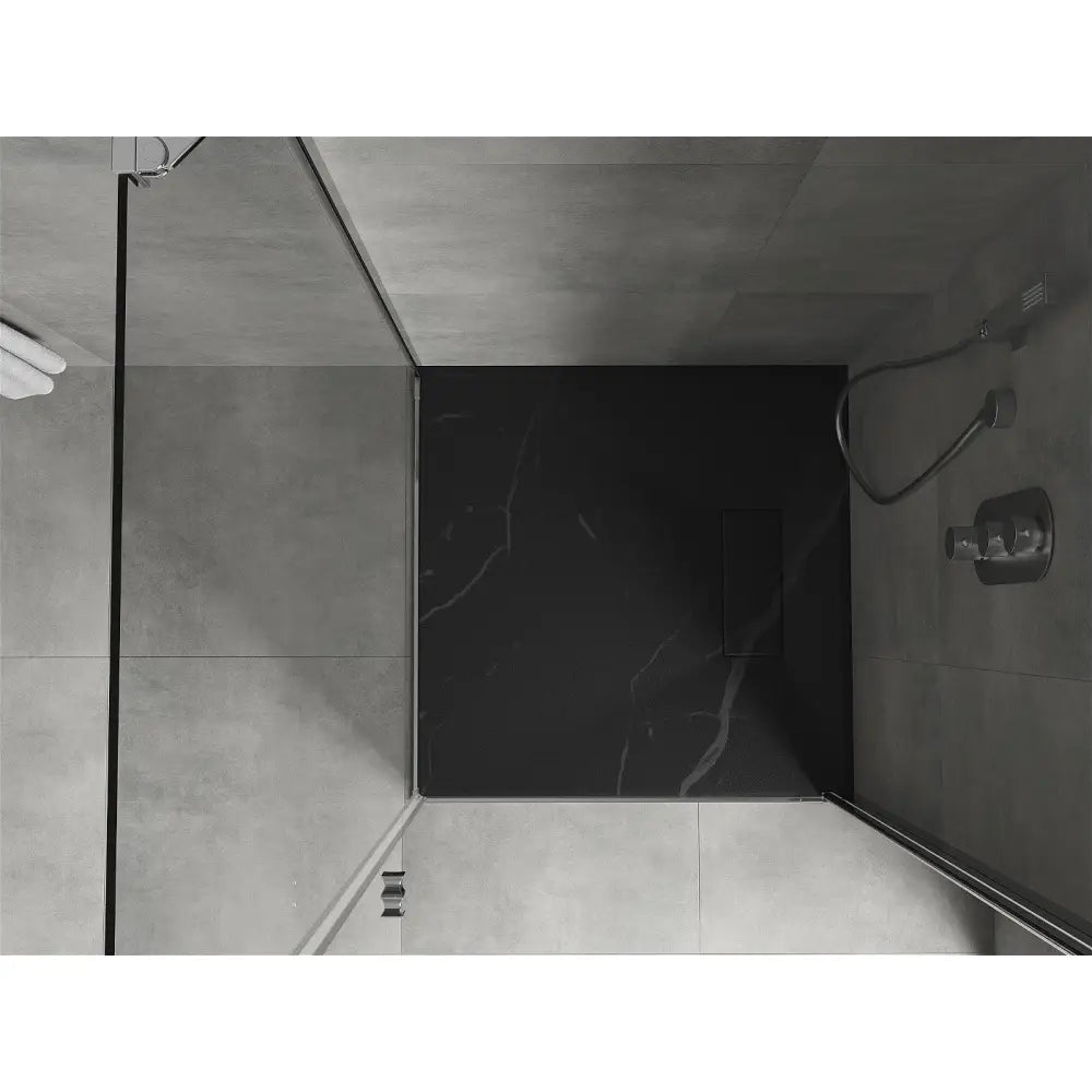 Hugo dusjkar 80x80 – overflatedetalj SMC