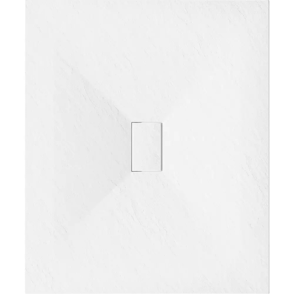 Hugo Rektangulært Smc-dusjbrett 110x100 Cm Hvitt