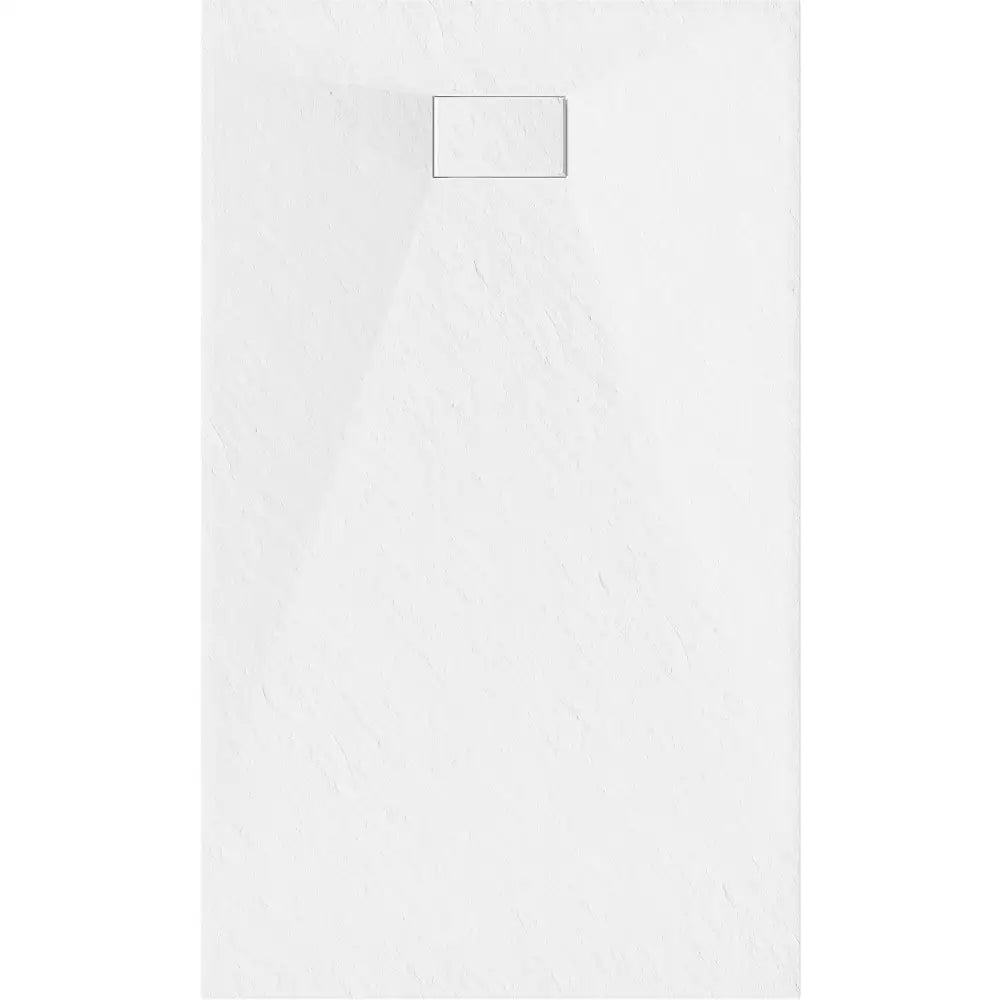 Hugo Rektangulært Smc-dusjbrett 160x90 Cm Hvitt