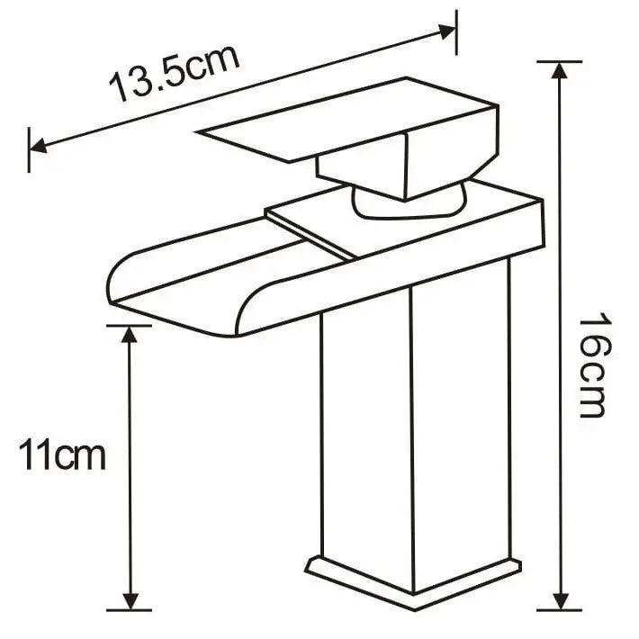 Hydra Servantbatteri Svart - 744900-