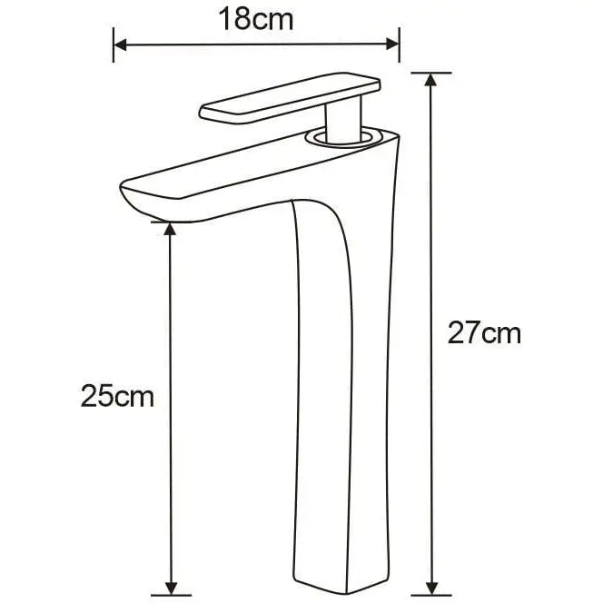 Indus Høy Vaskbatteri Krom - 744610