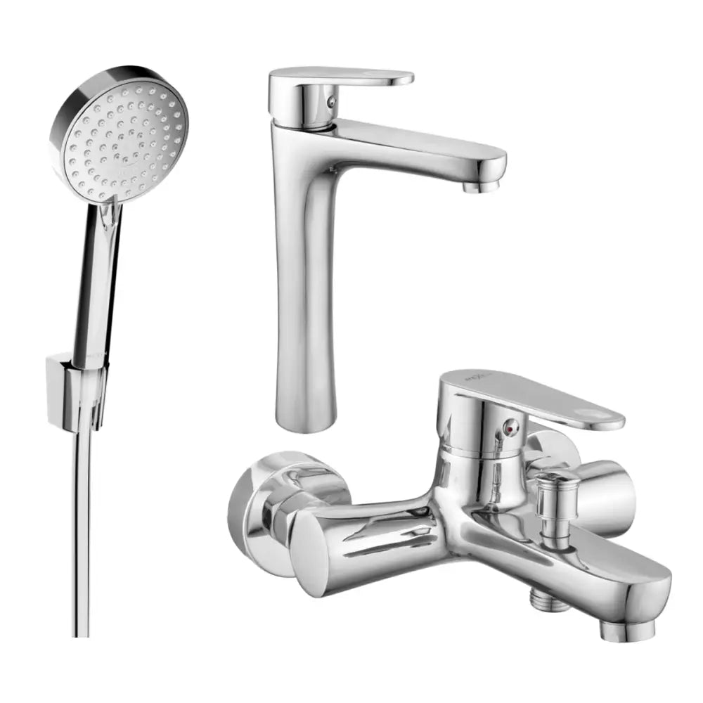 Kama R75 Badekarpakke Krom - 72513r75