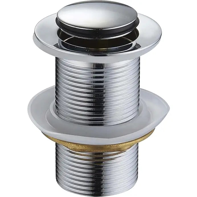 Klikk-klakk Liten Rund Krom - 79915