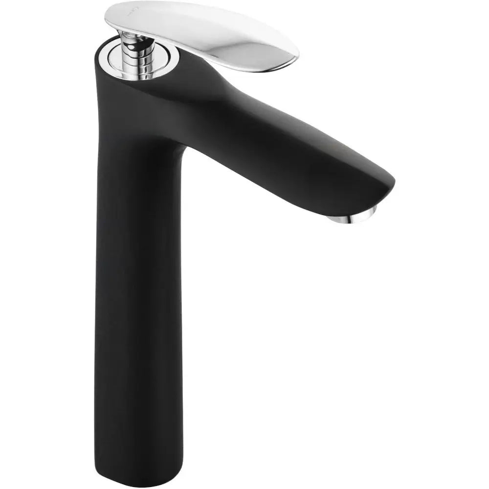 Lily Høy Servantkran Svart/krom - 73610