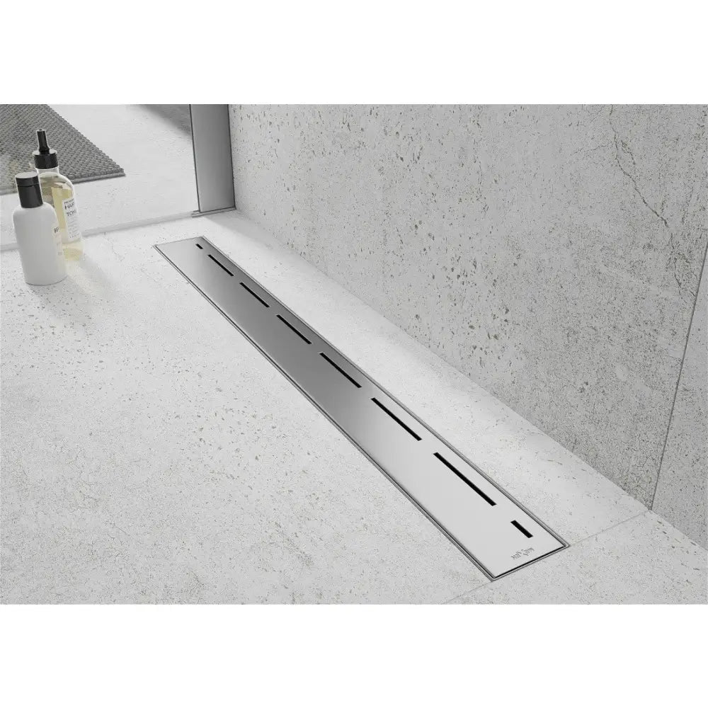 M03 Deksel for Lineær Avløp 90 Cm Krom