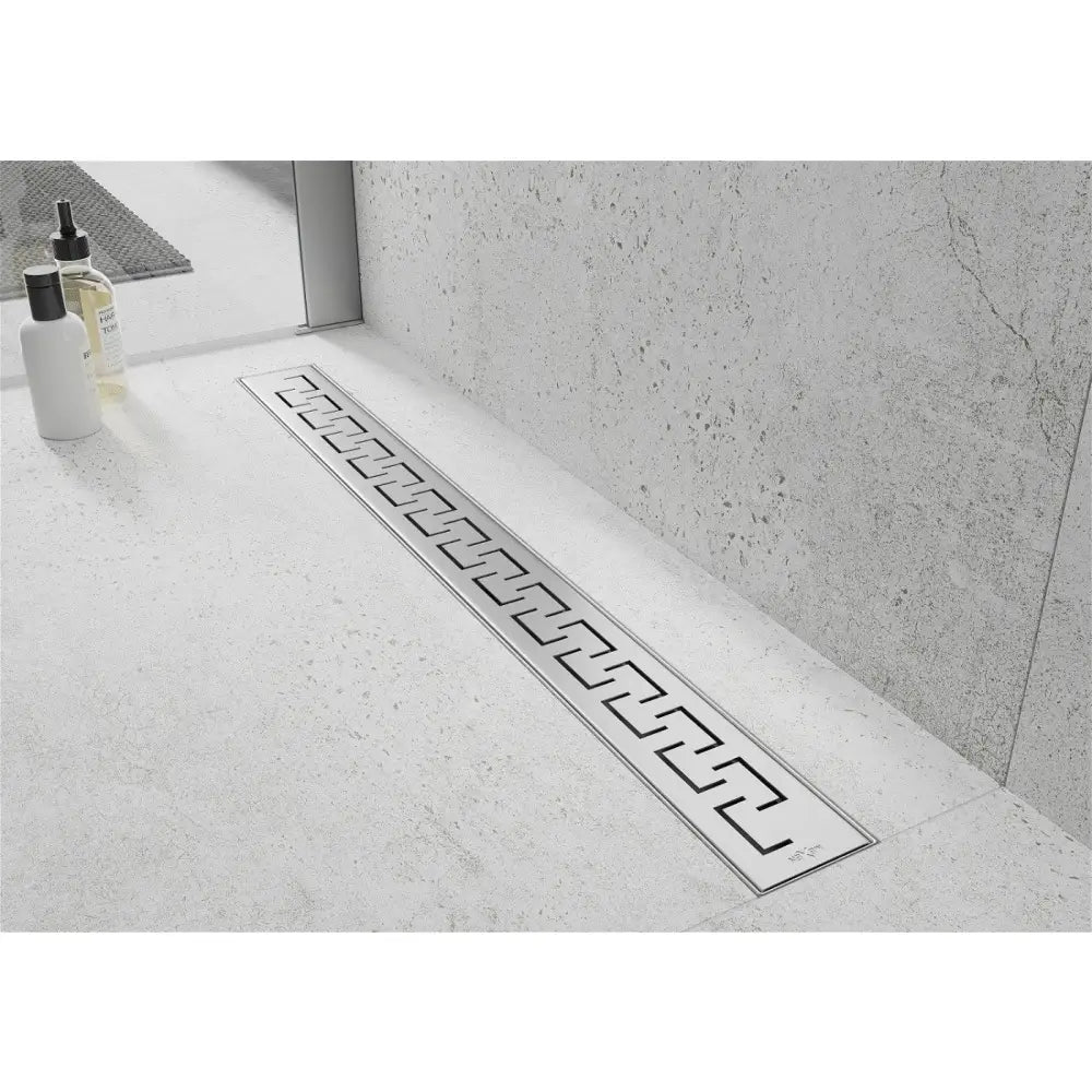 M15 Deksel for Lineær Avløp 90 Cm Krom