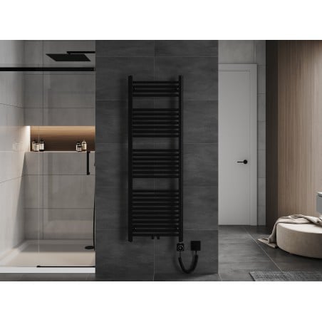 Håndkletørker Mars 1500 x 500 mm, 600 W, Sort, Premium