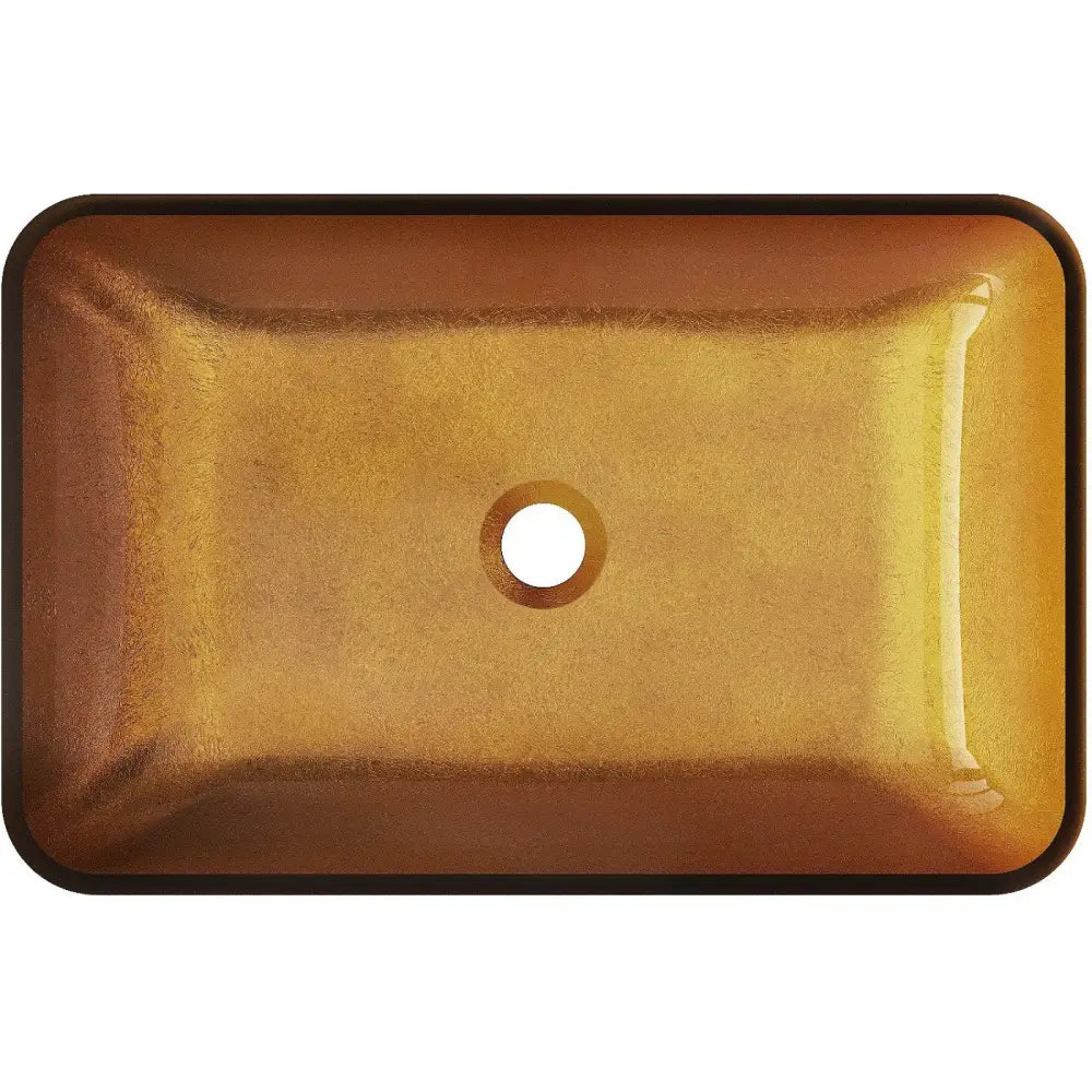 Megan Glasservant til Benkeplate 56x36 Cm Gull