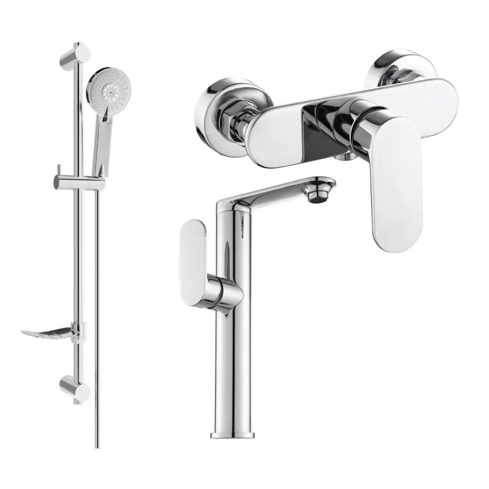 Milo Df40 Dusjsett Krom - 713154df40