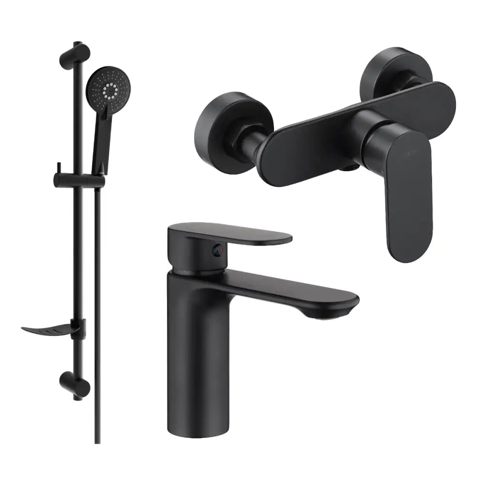 Milo Df40 Dusjsett Svart - 71304df40