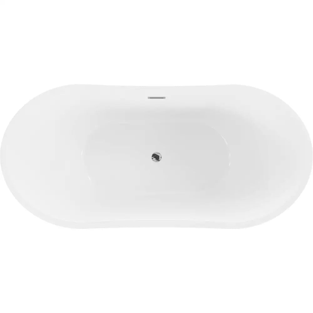 Montana Frittstående Badekar 180x90 Cm Hvit