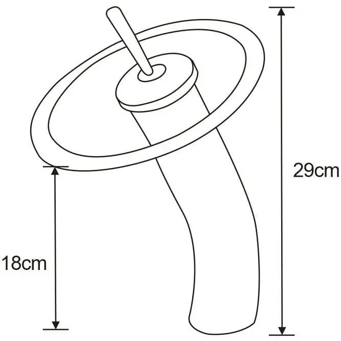 Niagara Høy Servantkran Gull - 745610-