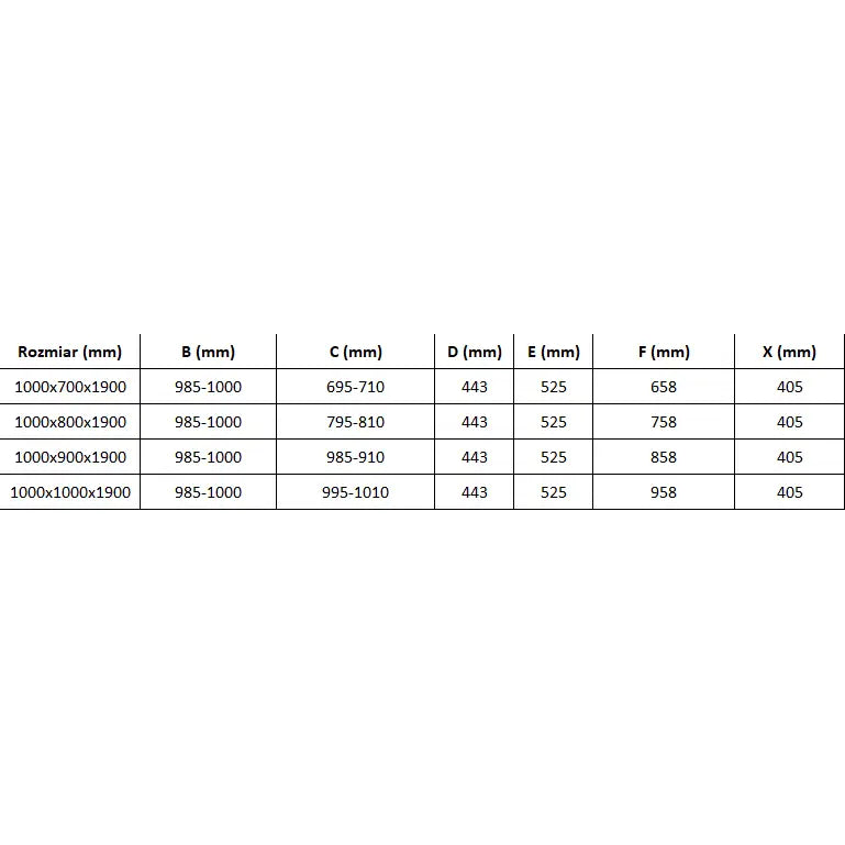 Dusjhjørne med Dusjbrett Skyvedør 100x80 Cm Gjennomsiktig Gull