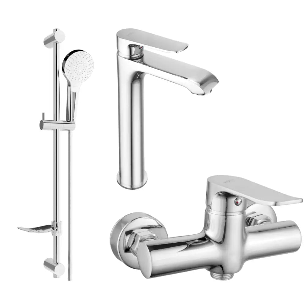 Pecos Df05 Dusjsett Krom - 72714df05