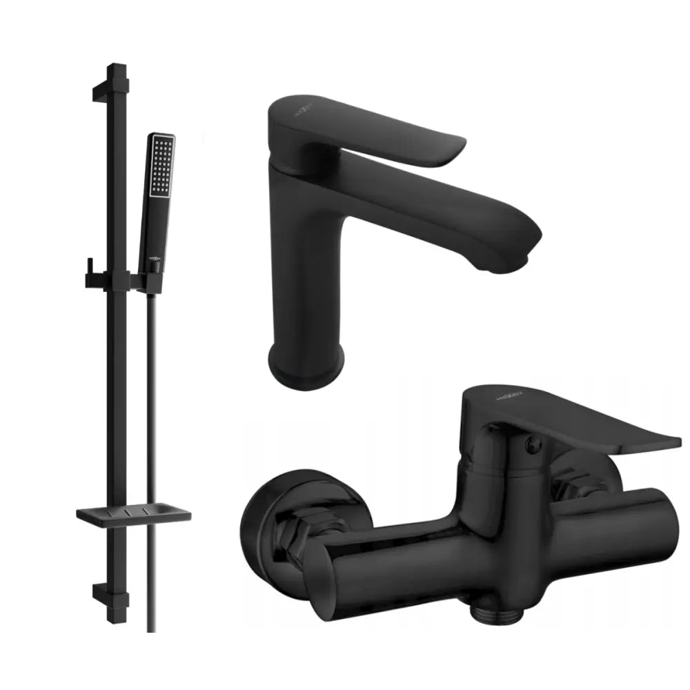 Pecos Dq72 Dusjsett Svart - 72704dq72