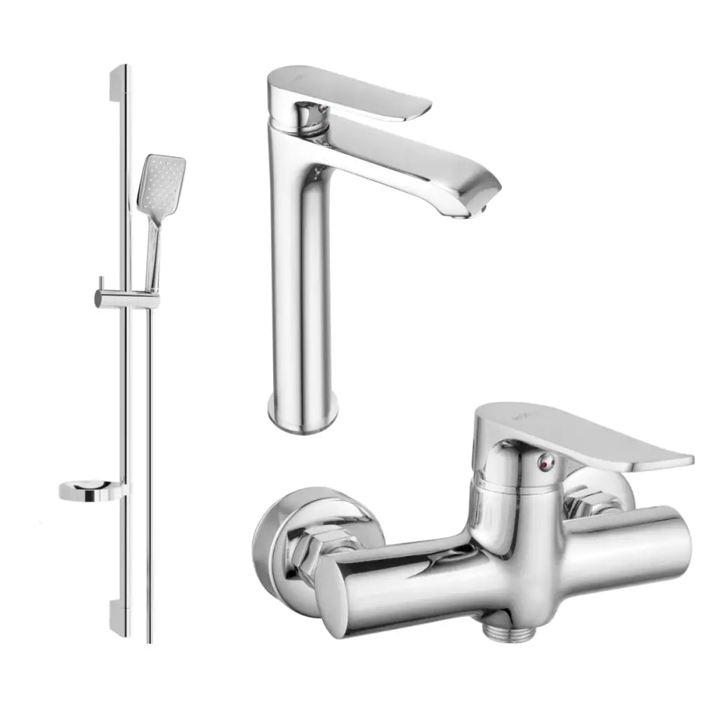 Pecos Ds62 Dusjsett Krom - 72714ds62