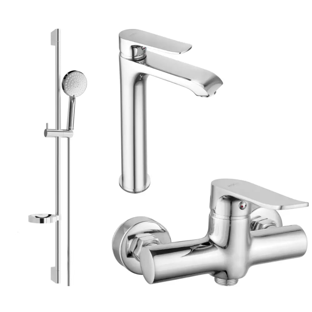 Pecos Ds75 Dusjsett Krom - 72714ds75