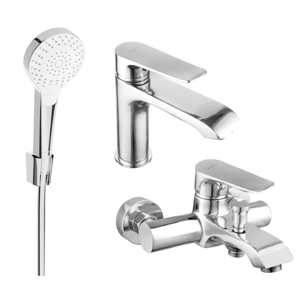 Pecos R05 Badekarsett Krom - 72703r05