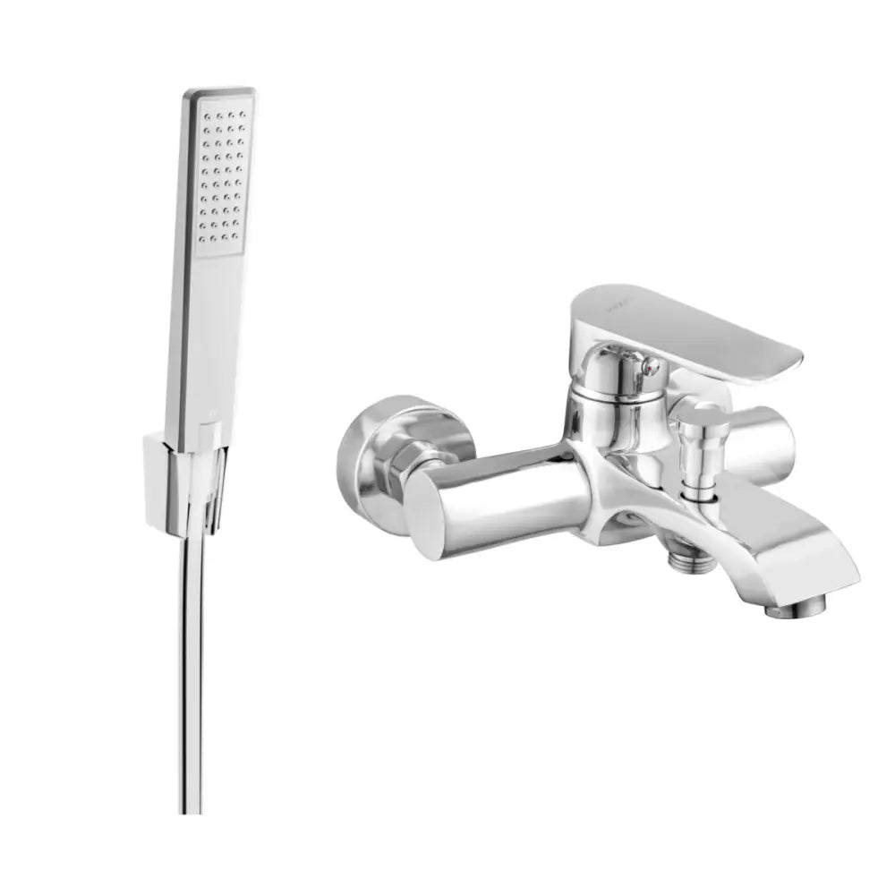Pecos R72 Badekarsbatteri med Dusjsett Krom - 7273r72-