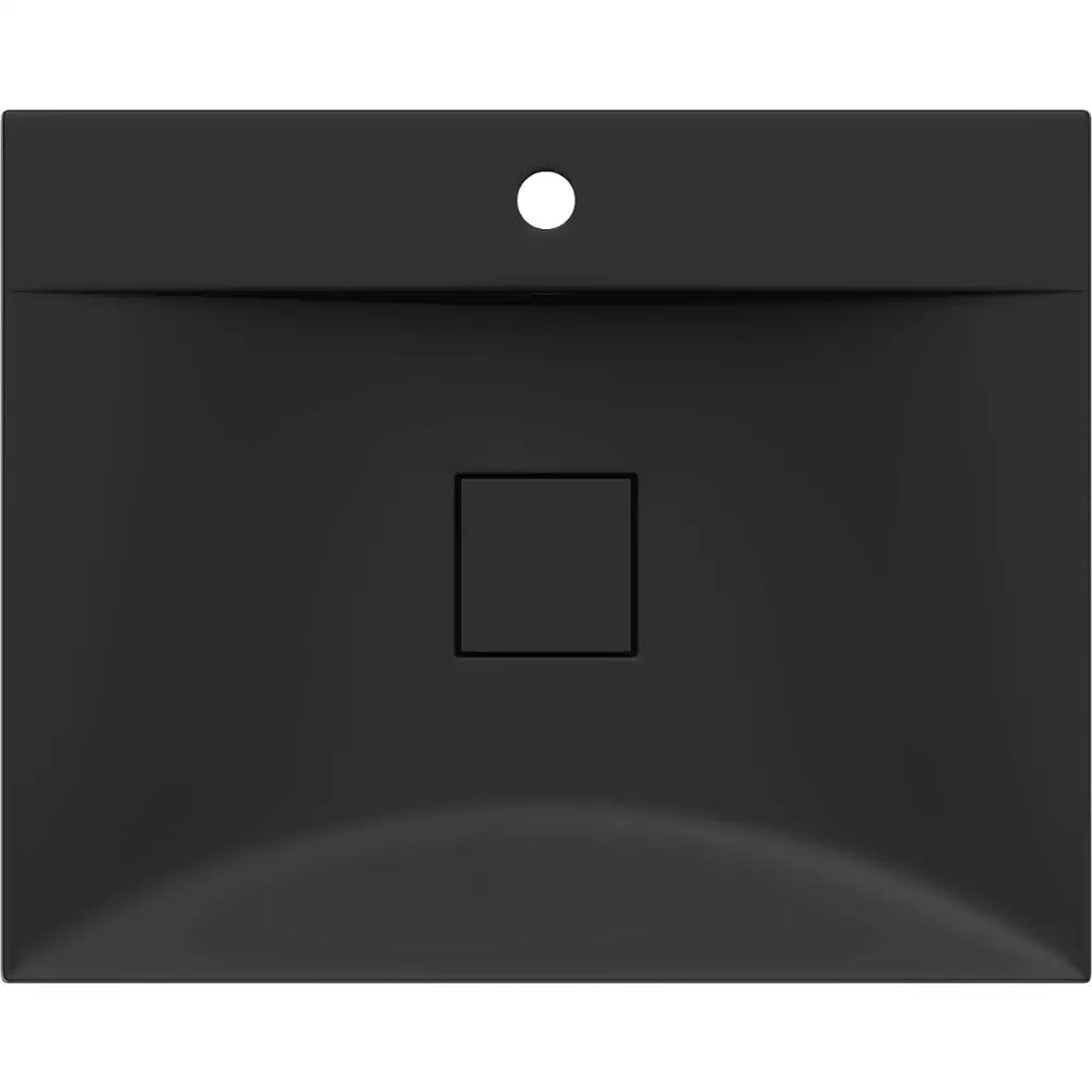Poli Servant for Benkeplate av Kompositt 1/o 60x48 Cm Svart