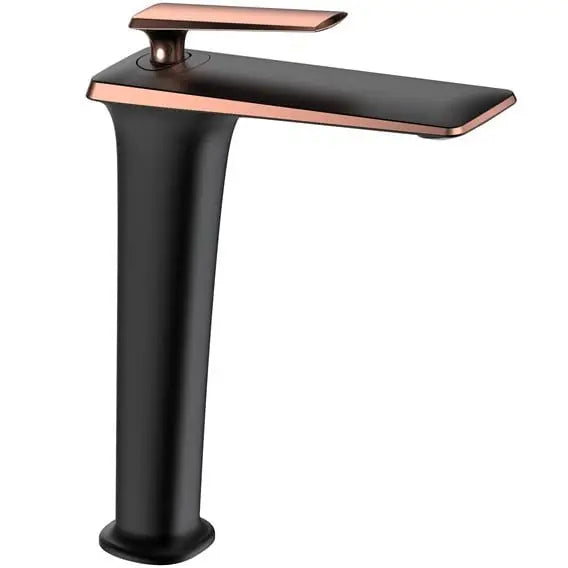 Purus Høy Servantbatteri Svart/roségull - 745810