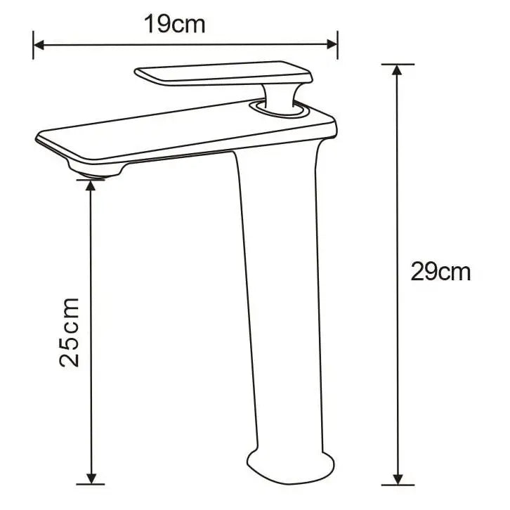 Purus Høy Vaskbatteri Svart/gull - 745810