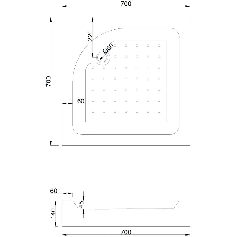 Rio dusjkar hvit – sidevisning
