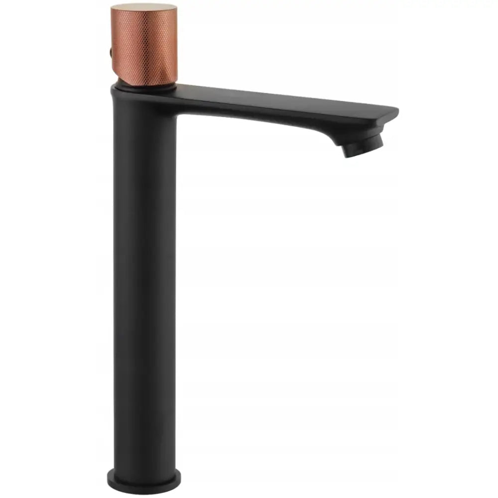 Royo One Høy Servantbatteri Svart/roségull - 72211