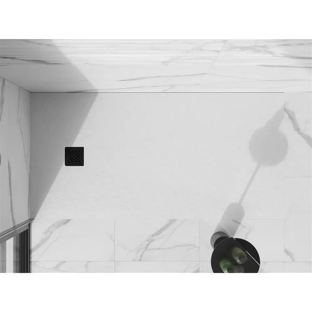 Stone+ dusjkar 200x90 – overflatedetalj mineral kompositt