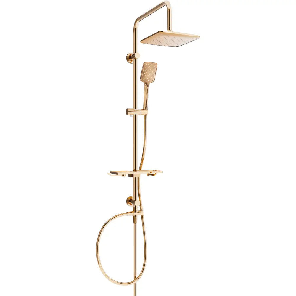 Dusjsett med Takdusj Roségull S4