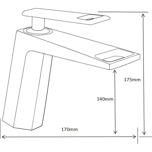 Topaz Servantbatteri Krom - 73900
