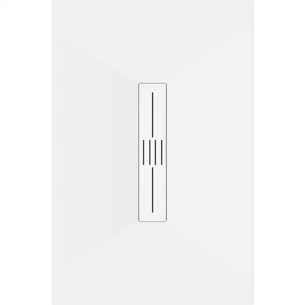 Toro Rektangulært Dusjbrett Smc 140x70 Cm Hvit med Hvit Frontpanel - 43107014-w