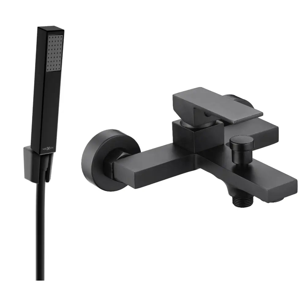 Uno R77 Badekarbatteri med Dusjsett Svart - 7143r77