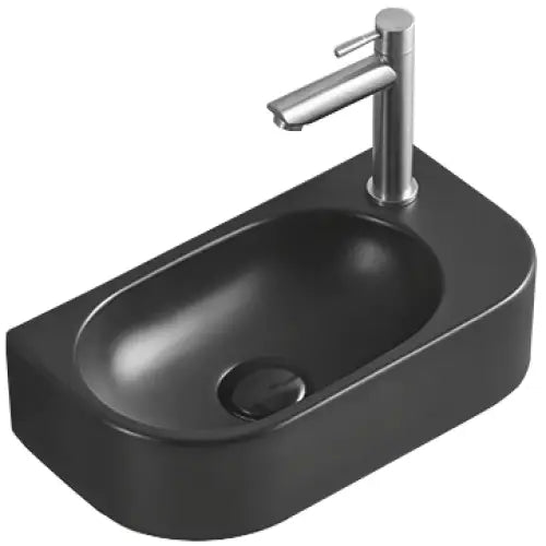 Viera Servant for Montering på Benkplate Høyre 40x21 Cm Matt Svart - 21274085r