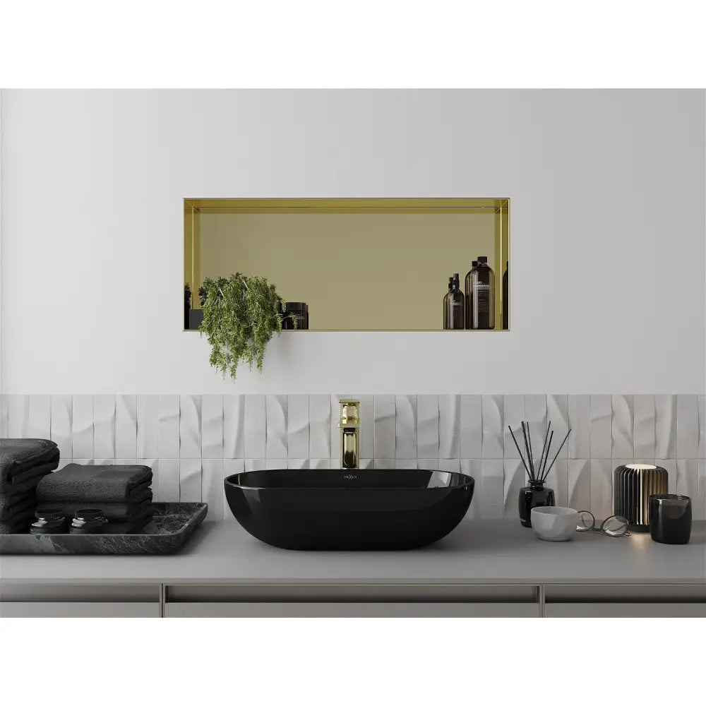 X-wall-nr Nisjehylle uten Flens 75x30 Cm Gull