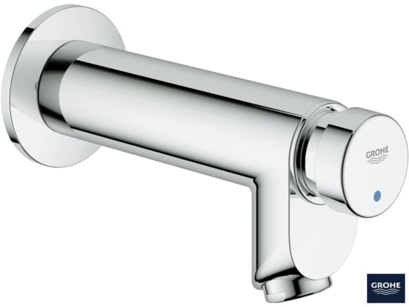 Detalj av selvlukkende veggventil krom Grohe Euroeco Cosmopolitan T