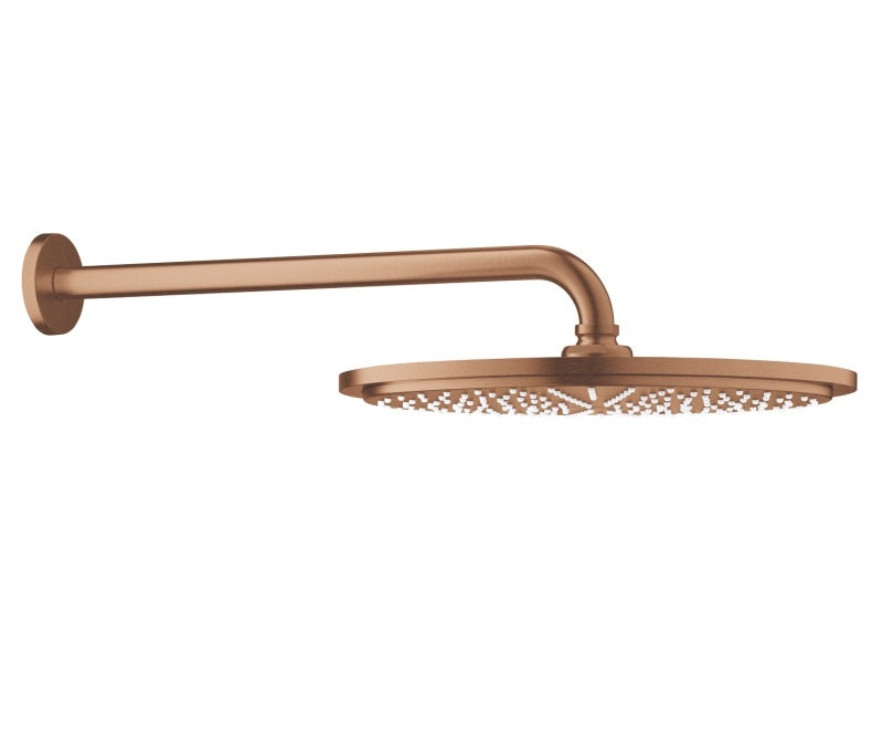 Takdusj med arm Brushed Warm Sunset forfra