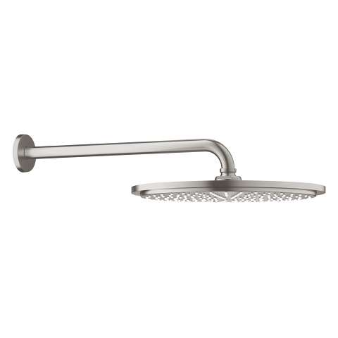 Takdusj med arm SuperSteel Grohe Rainshower Cosmopolitan forfra
