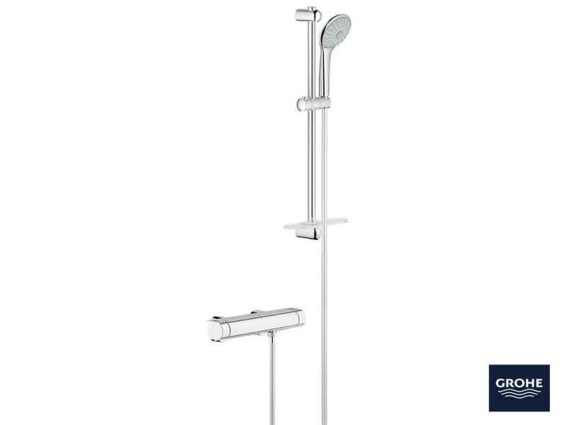 Termostat dusjsett krom Grohe Grohtherm 2000 detalj