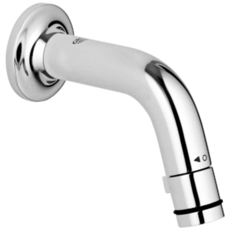 Oversikt av veggmontert tut i krom Grohe Universal