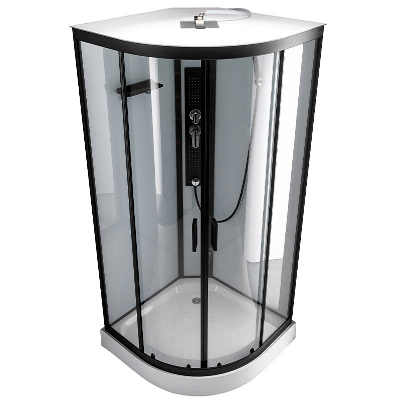 Hydrosan CLARA dusjkabinett  cm – innvendig med massasjedyser