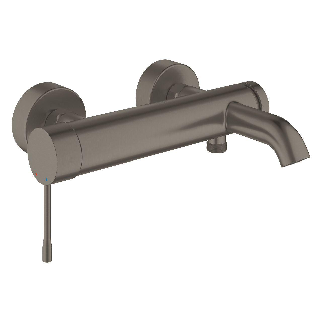 Badekarbatteri ettgreps brushed hard graphite Grohe Essence forside