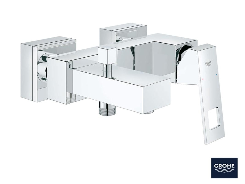 Badekarbatteri ettgreps krom Grohe Eurocube bakside