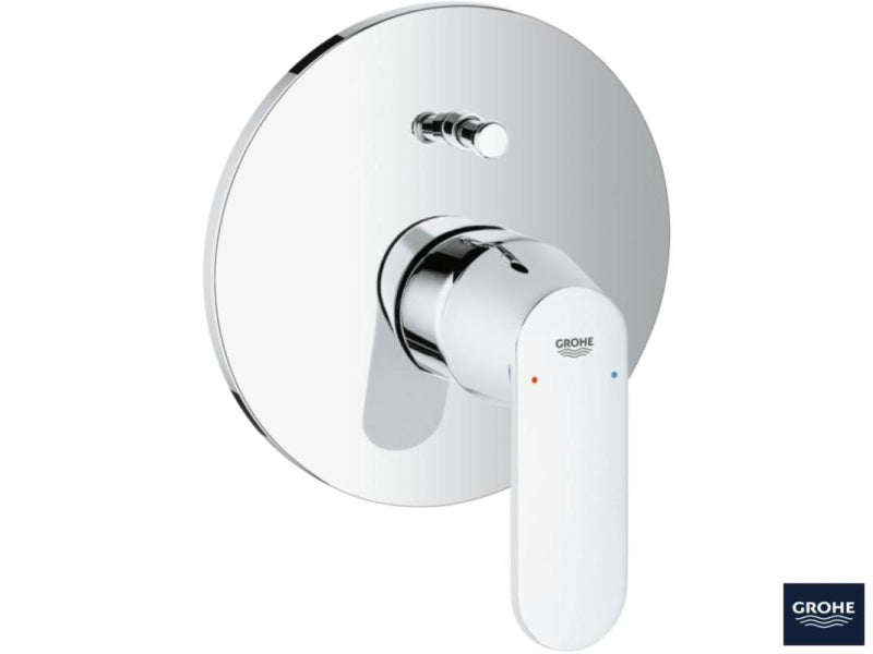 Badekarbatteri innbyggings krom Grohe Eurosmart Cosmopolitan bakside