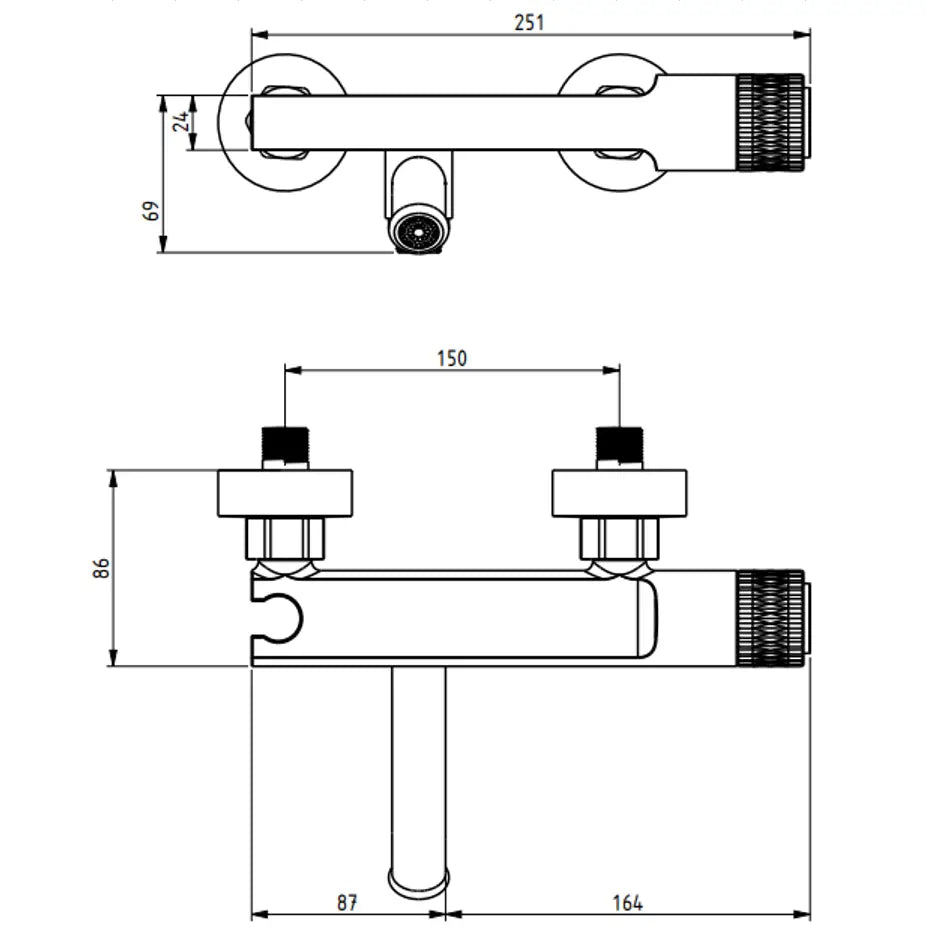 Badekarbatteri Krom S1