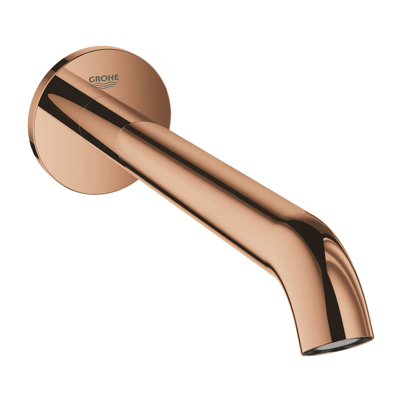 Badekarbatteri veggmontert Warm Sunset Grohe Essence forfra